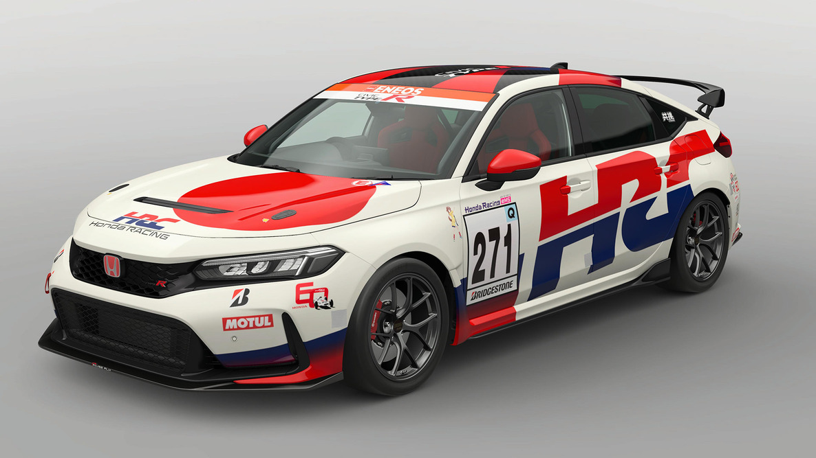 参赛奖励：Honda CIVIC TYPE R CNF-R涂装